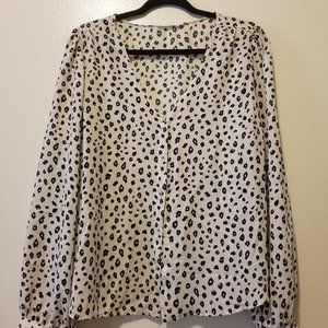 LUSH Caston V Neck Blouse